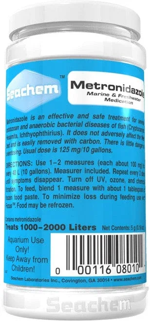 Seachem MetroPlex Parasitic and Bacterial Treatment 3.5 oz - Image 2