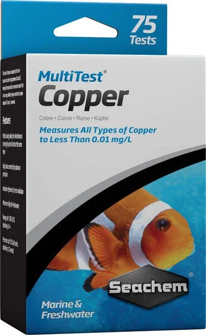 Seachem MultiTest Copper Test Kit - Image 2