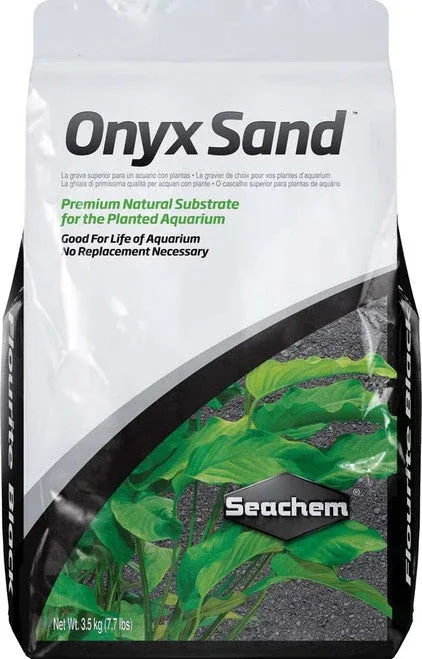 Seachem Onyx Sand Planted Aquarium Substrate 7.7 lb - Image 2