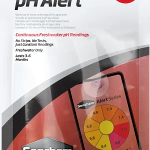 Seachem pH Alert 6 Month Monitor 1 Card 1.5 in x 2.5 in
