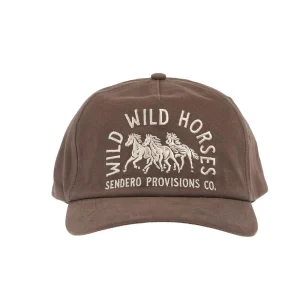 Sendero Provisions Co Men's Brown Wild Wild Horses Cap