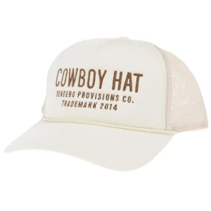 Sendero Provisions Co Mens Cream Cowboy Hat Cap