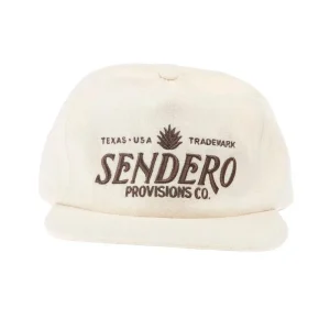 Sendero Provisions Co Men's Cream Felt Logo Cap