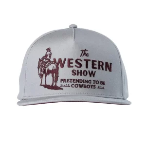 Sendero Provisions Co Men's Grey Western Show Cap