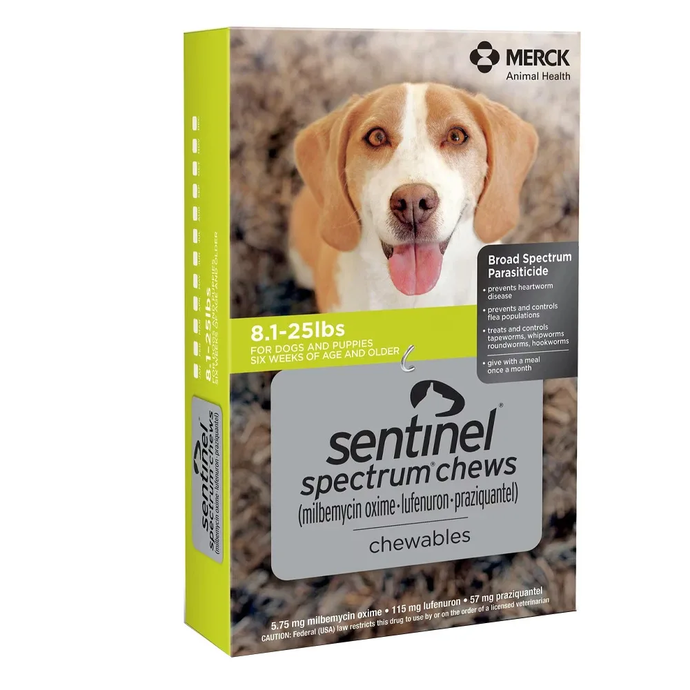 Sentinel Spectrum for Dogs & Puppies | Heartworm Chewables for Dogs