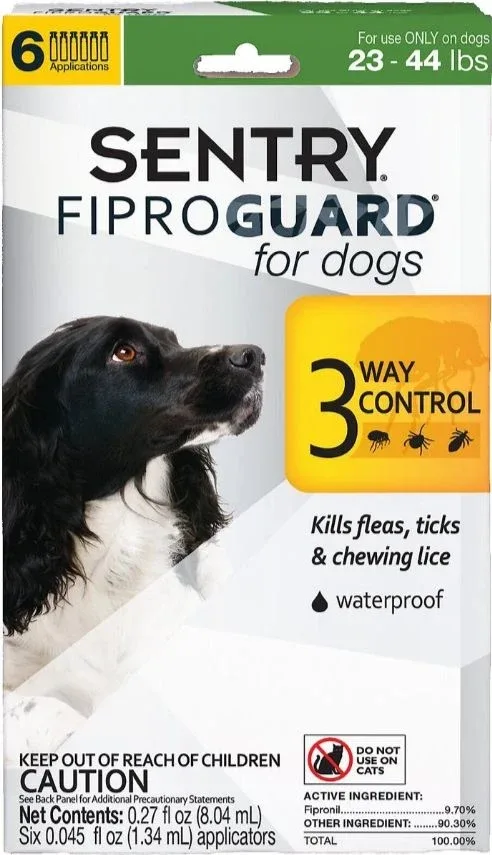 Sentry FiproGuard Flea and Tick for Dogs
