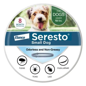 Seresto Collar for Dogs: 8 Months Flea and Tick Prevention