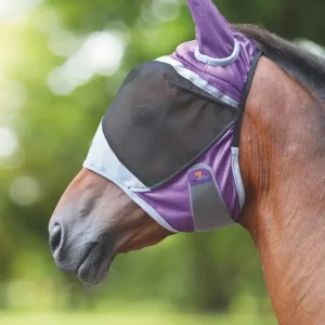 Shires Deluxe Fly Mask With Ears