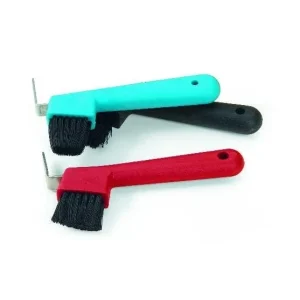 Shires Hoof Pick/Brush Black