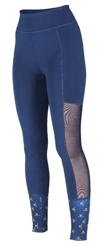 Shires Ladies Elstree Mesh Riding Tights - Image 2