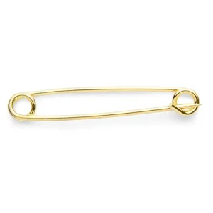 Shires Plain Gold Plated Stock Pin