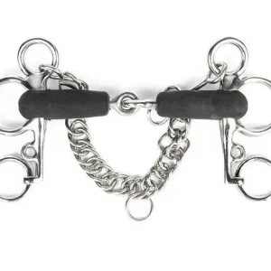 Shires Tom Thumb Rubber Jointed Pelham
