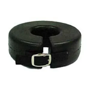 Shoe Boil Boot-Black Rubber Horse Brn