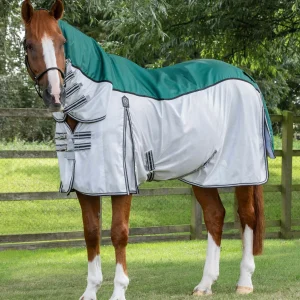 ShowerTex Fly Rug with Surcingles Green