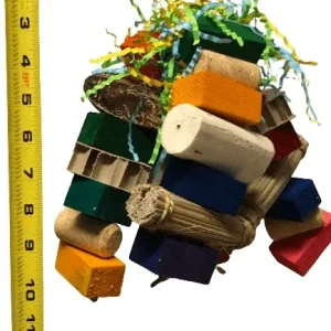Shreddable Balsa Bird Toy