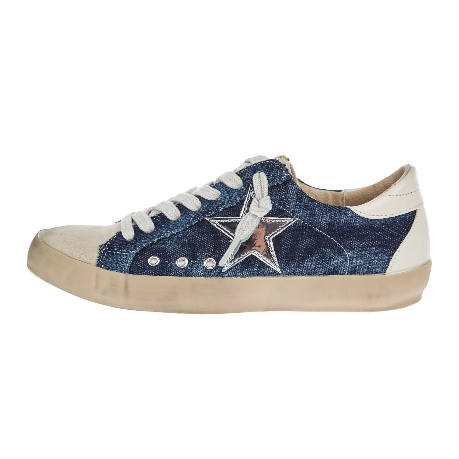 Shu Shop Kids Paula Dark Denim Sneaker - Image 2