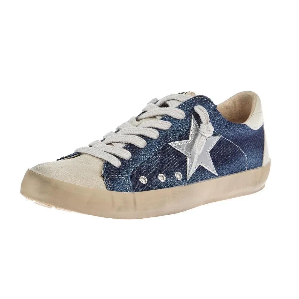Shu Shop Kids Paula Dark Denim Sneaker