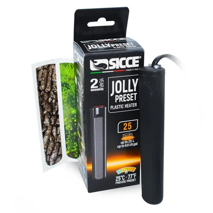 Sicce JOLLY PRESET 25 - Submersible Heater - 25 watt