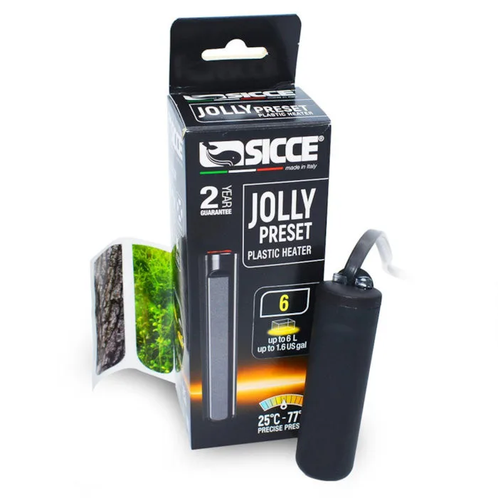 Sicce JOLLY PRESET 6 - Submersible Heater - 6 watt