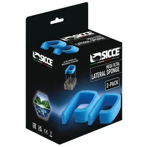 Sicce MEGA FILTRA Replacement Lateral Blue Sponges (2units)