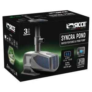 Sicce SyncraPond 0.5 Pond Pump with Fountain - 185gph