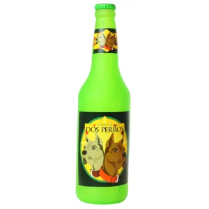Silly Squeaker Dos Perros Bottle