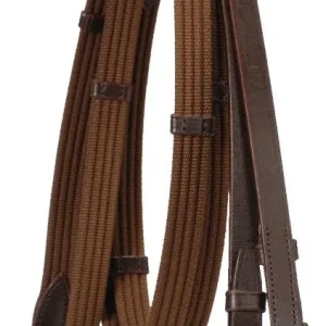 Silver Fox Cotton Web Reins