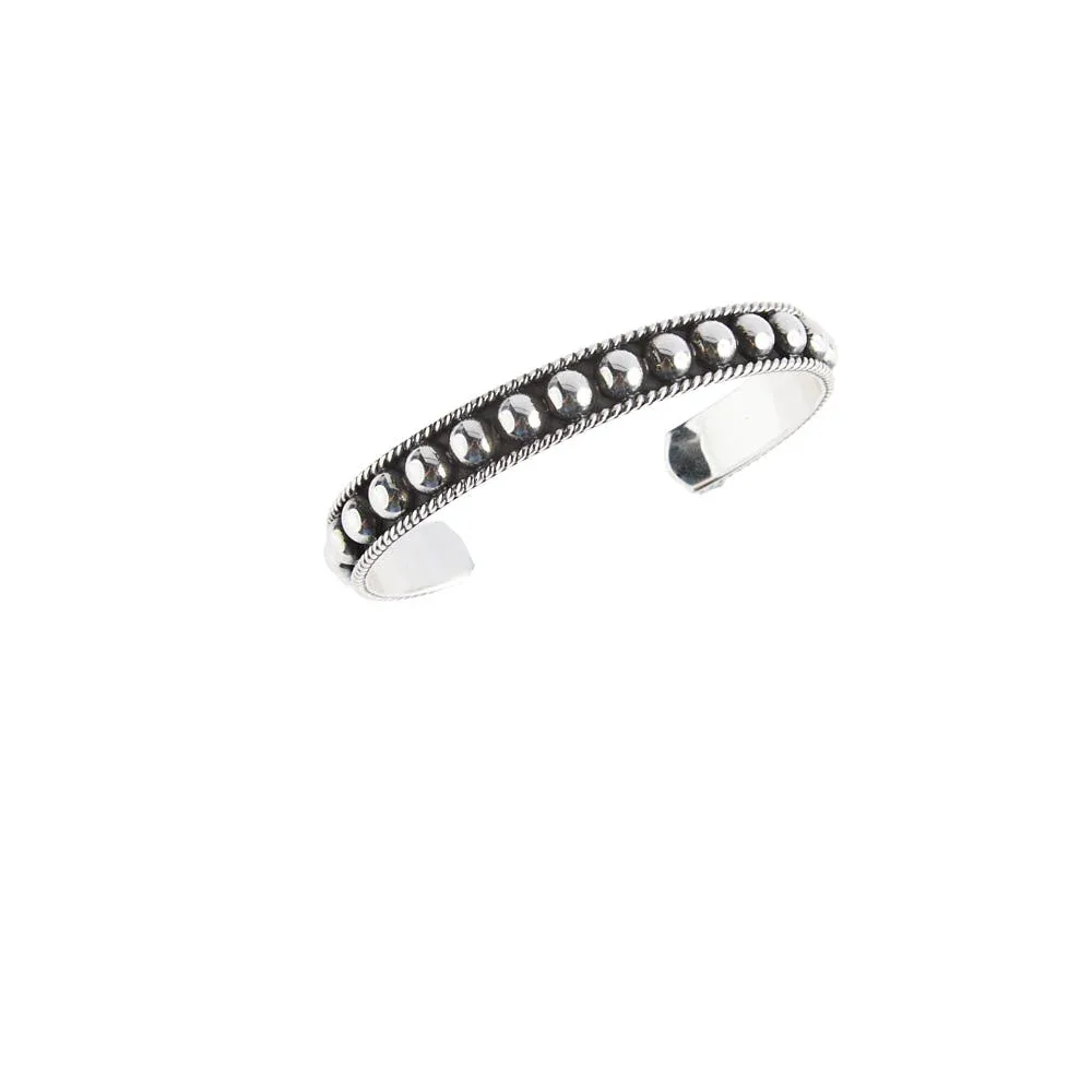 Silver N Accessories Sterling Dot Detail Cuff - Image 2