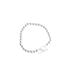 Silver N Accessories Sterling Medium Bead Bracelet