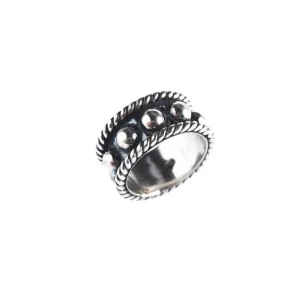 Silver N Accessories Sterling Silver Dot Ring