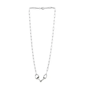 Silver N Accessories Sterling Snaffle Bit Chain Necklace
