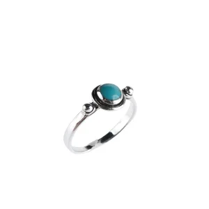 Silver N Accessories Sterling with Turquoise Stone Ring