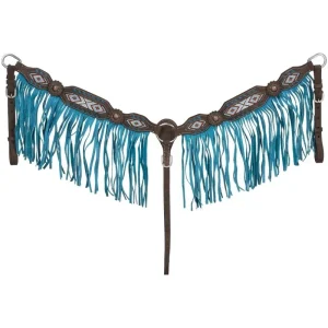 Silver Royal Sonora Buckstitch Breast Collar