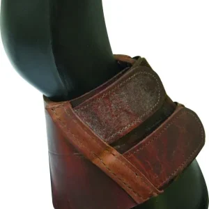 Simco Leather Two Strap Bell Boots Small Brn