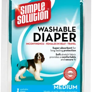 Simple Solution Washable Diaper Blue MD