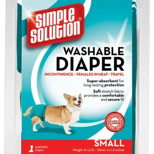 Simple Solution Washable Diaper Blue SM