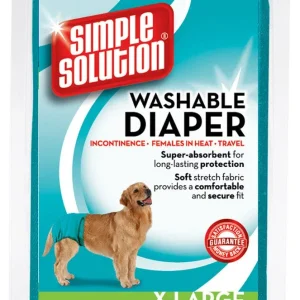Simple Solution Washable Diaper Blue XL