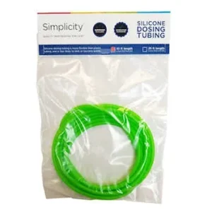 Simplicity Heavy-Duty Silicone Dosing Pump Tubing - Green - 10 ft.