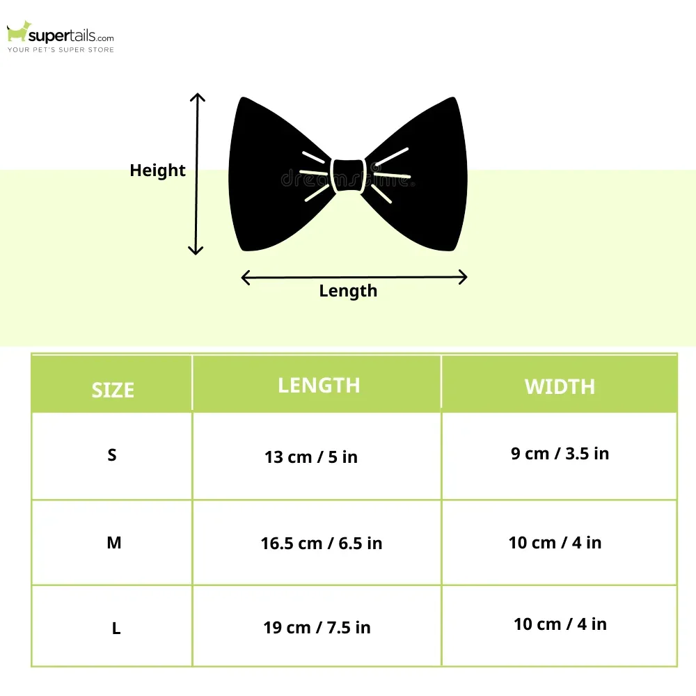 Skatrs Flower Bow for Dogs and Cats (Red) - Image 2