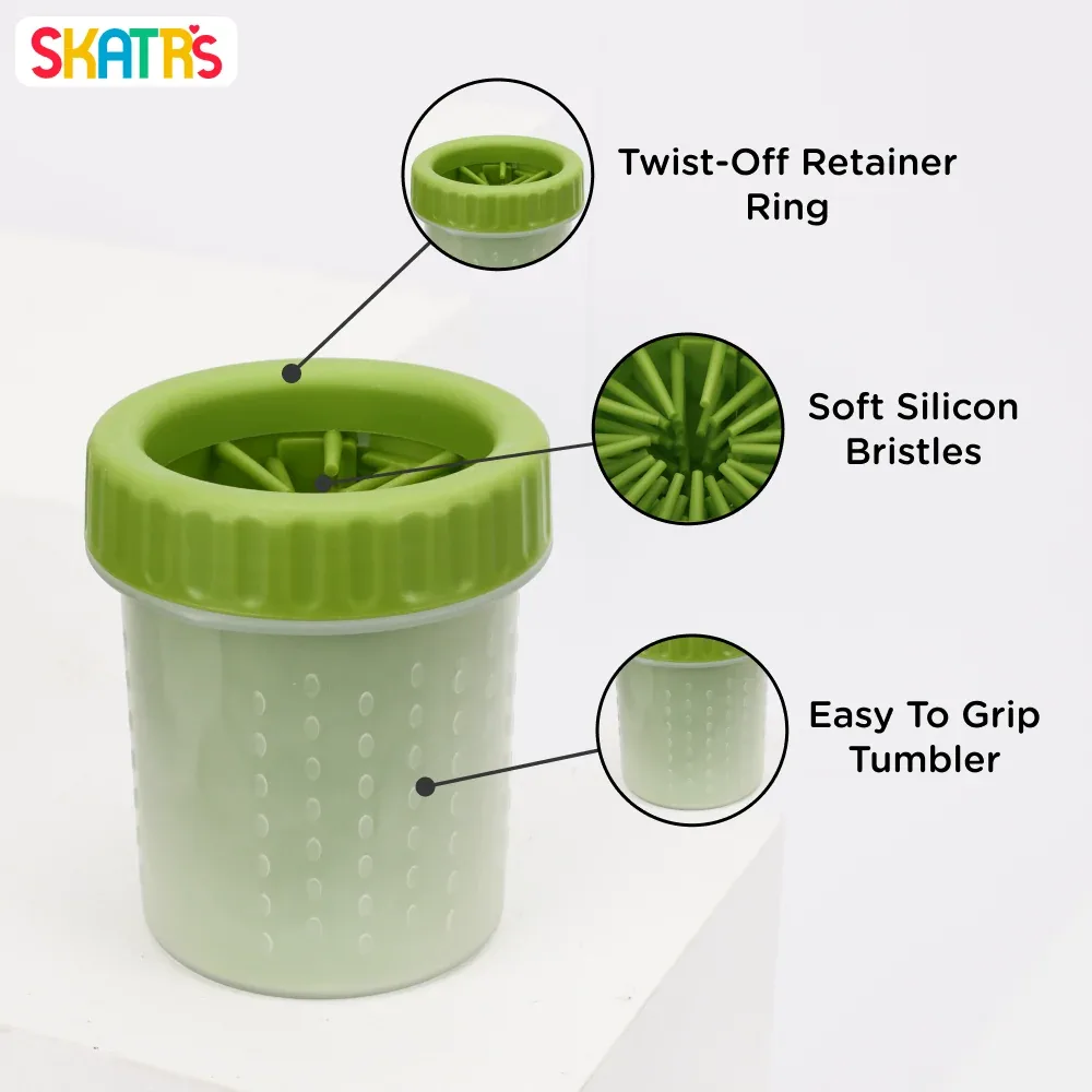 Skatrs Paw Cleaner for Dogs (Green) - Image 2