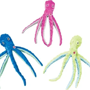 Skinneeez Extreme Dog Toy Octopus Assorted, 16 in