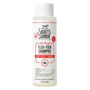Skout's Honor Max Strength Flea + Tick Shampoo for Dogs