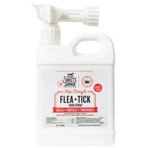 Skout's Honor Max Strength Flea + Tick Spray for Yard