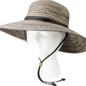 Sloggers Ladies Braided Wide Brim Hat One Size Bro