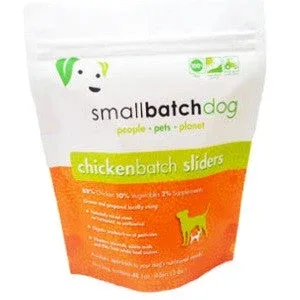 Small Batch Dog Frozen Chicken Sliders 3lb SD-5 (DD)