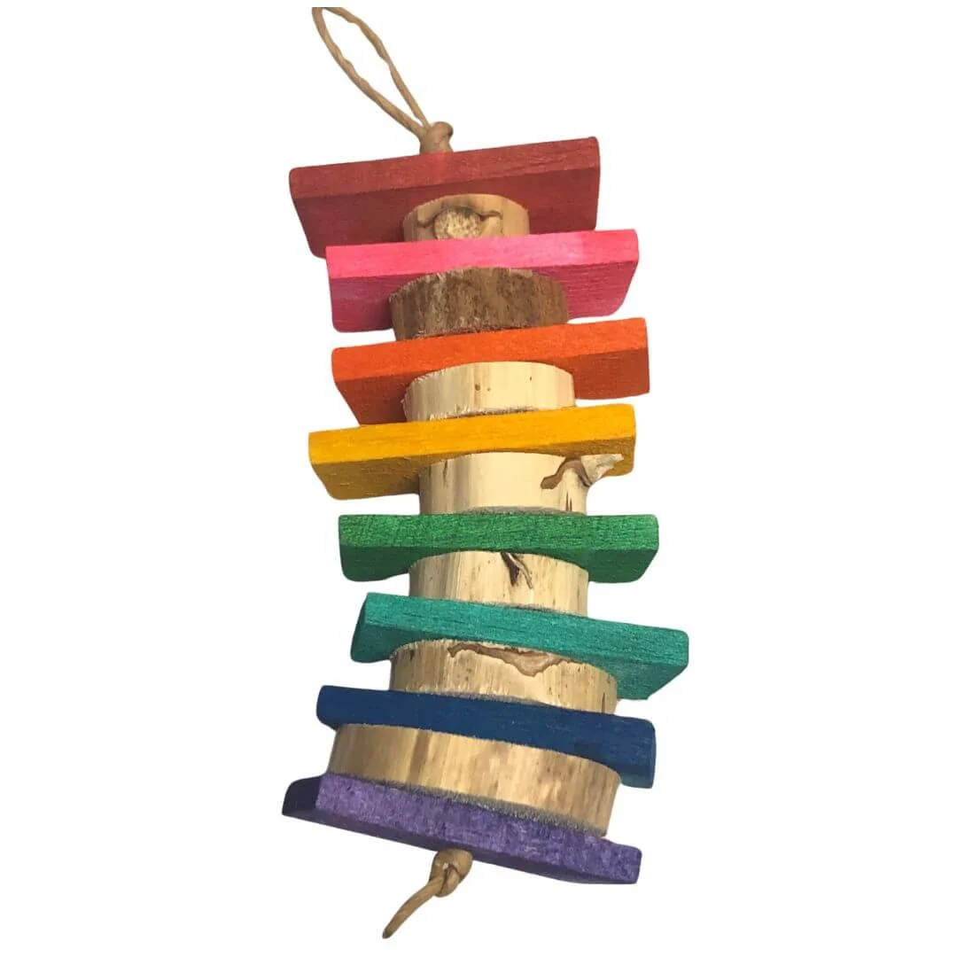 Small Yucca and Balsa Bird Toy