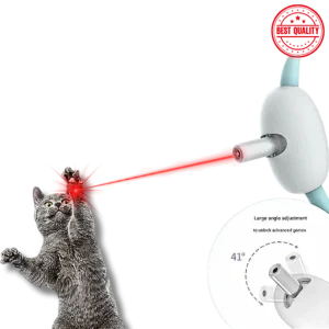 Smart Charging Laser Cat Toy – USB Rechargeable