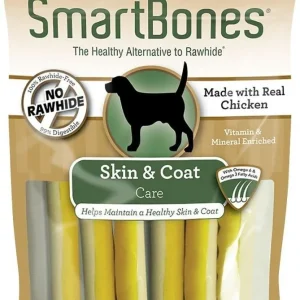 SmartBones Skin & Coat Care Treat Sticks for Dogs - Chicken