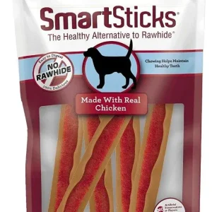 SmartBones SmartSticks Vegetable and Chicken Rawhide Free Dog Chew