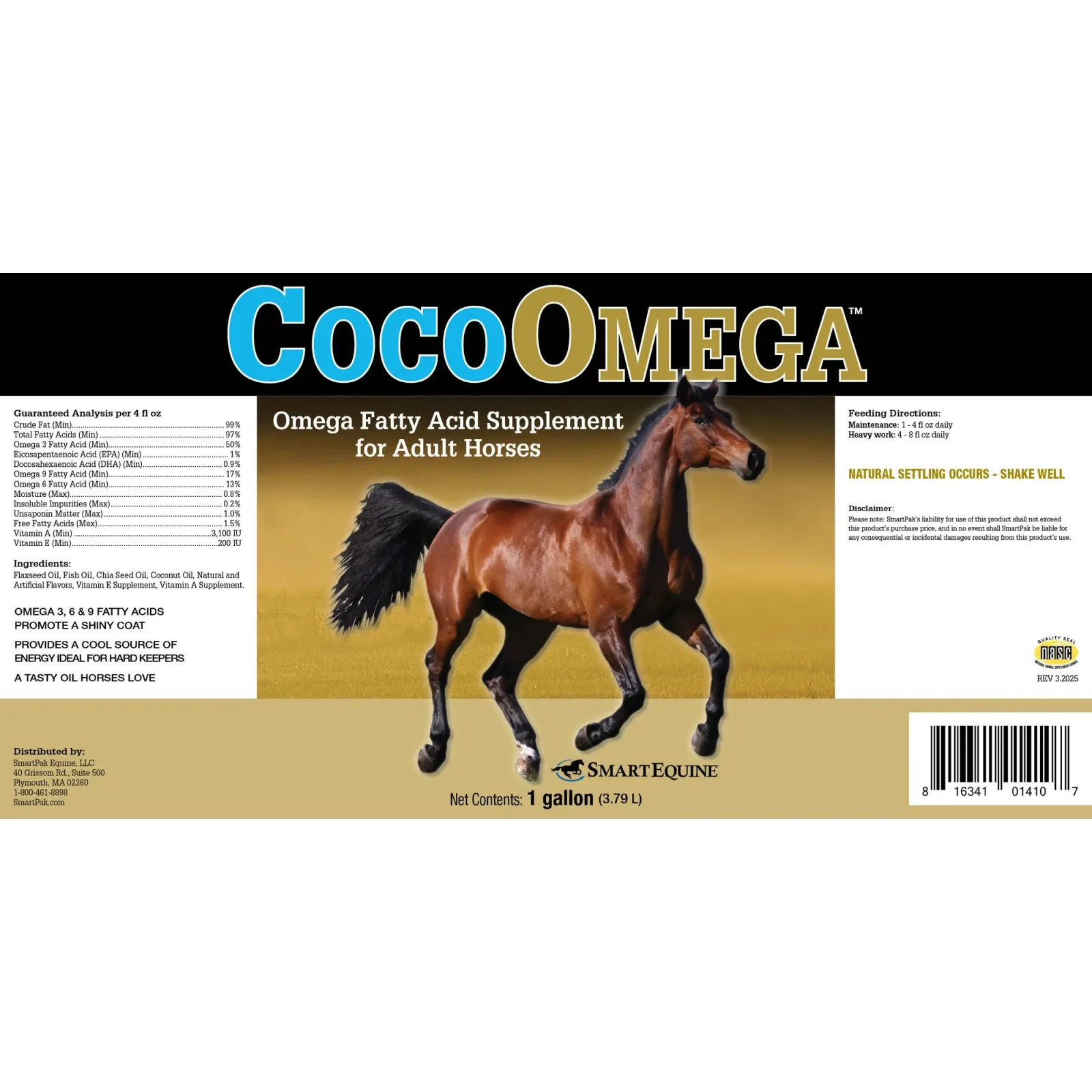 SmartEquine CocoOmega Oil - Image 2